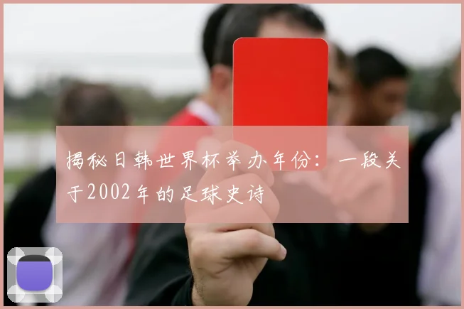 揭秘日韩世界杯举办年份：一段关于2002年的足球史诗